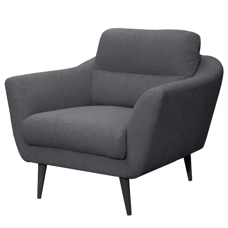 Sessel in Webstoff Anthrazit