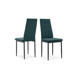 Stuhl-Set 2 St&uuml;ck gastro- und objekttauglich Webstoff