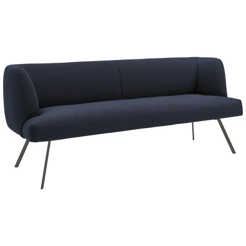 Sitzbank 170/87/64 cm in Anthrazit, Dunkelblau