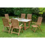 XXXLutz Lauterach - Ihr M&ouml;belhaus bei Bregenz Gartenklappsessel in Holz Akaziefarben