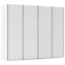 Schwebet&uuml;renschrank in Wei&szlig;