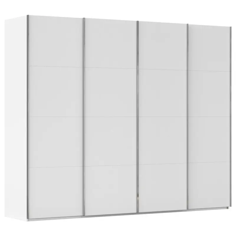Schwebet&uuml;renschrank in Wei&szlig;