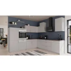 Eckk&uuml;che 289/278 cm in Hellgrau