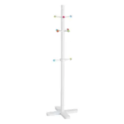Kleiderst&auml;nder in Wei&szlig; 38/124/38 cm