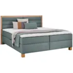 XXXLutz Lauterach - Ihr M&ouml;belhaus bei Bregenz Boxbett 160/200 cm in Hellblau, Eiche Artisan