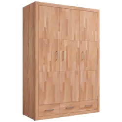 Dreht&uuml;renschrank in Kernbuche