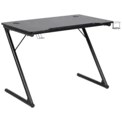 Gamingtisch 100/60/74 cm in Schwarz