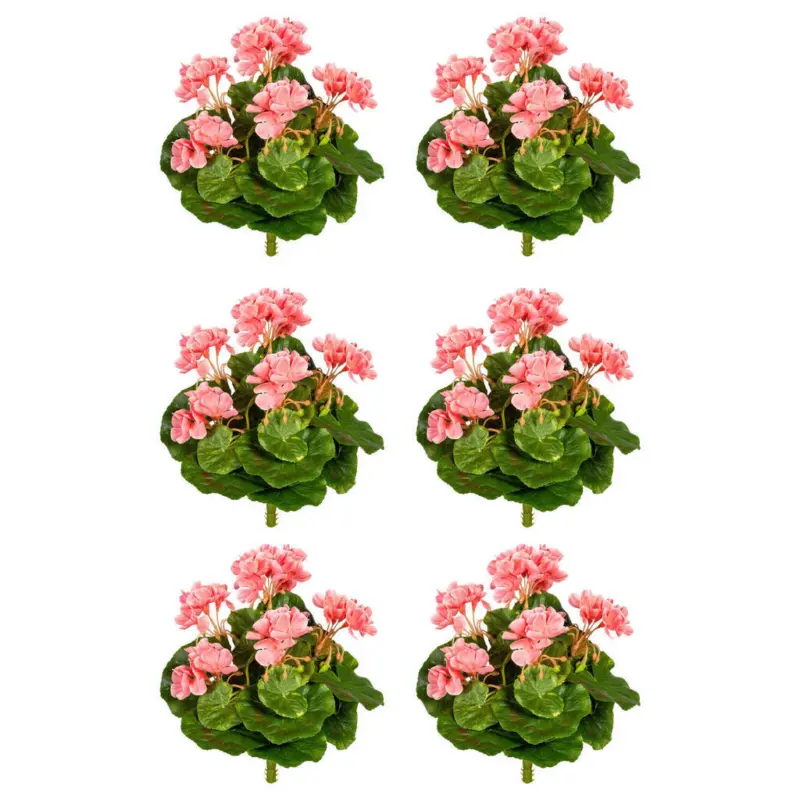 Kunstpflanze Geranie 24 cm