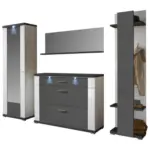 XXXLutz Lauterach - Ihr M&ouml;belhaus bei Bregenz Garderobe 4-teilig in 263,5/206,6/41,6 cm