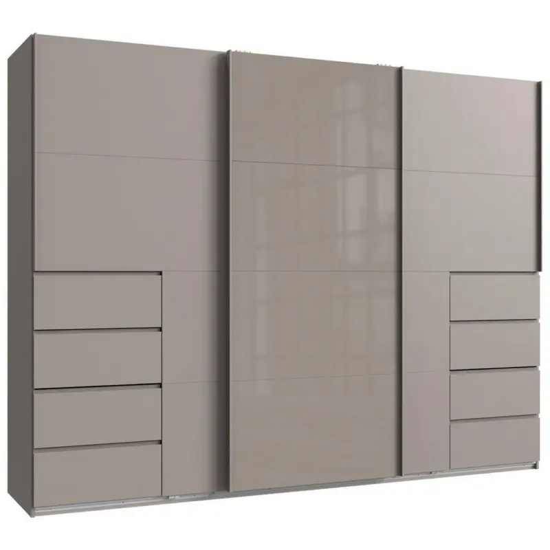 Schwebet&uuml;renschrank in Grau, Sahara