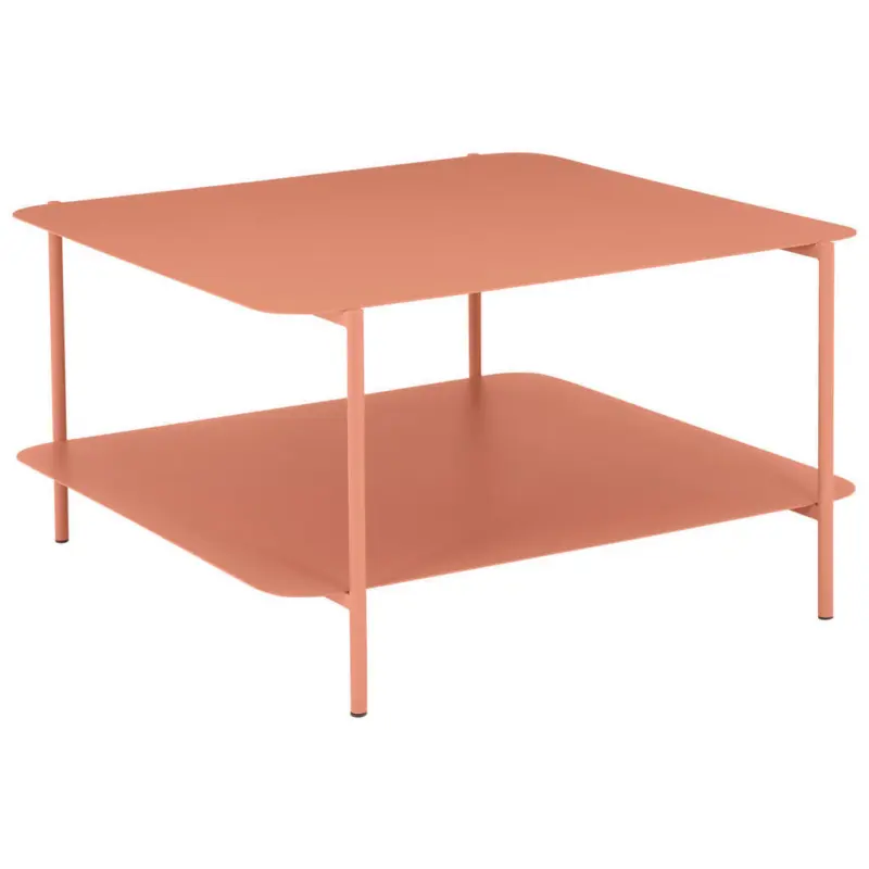 Couchtisch in Metall 73,4/70/40 cm