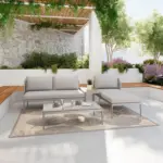 XXXLutz Lauterach - Ihr M&ouml;belhaus bei Bregenz Loungegarnitur 4-teilig 255/72/145 cm Aluminium