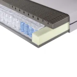 Taschenfederkernmatratze 120/200 cm H&ouml;he ca. 22 cm