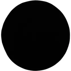 Webteppich 150 cm Uni Schwarz