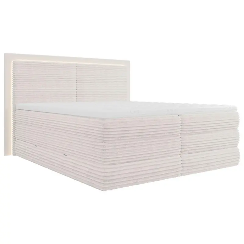 Boxspringbett 180/200 cm in Creme