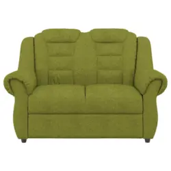 2-Sitzer-Sofa in Chenille Gr&uuml;n