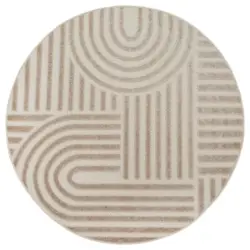 Outdoorteppich 120 cm Berlin Beige