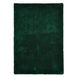 Hochflorteppich 160/230 cm Cozy Gr&uuml;n