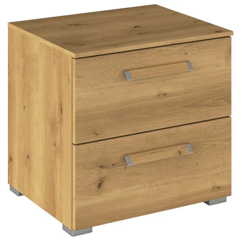 Nachtk&auml;stchen in Eichefarben