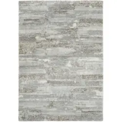 Webteppich 240/340 cm Grau