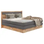 XXXLutz Lauterach - Ihr M&ouml;belhaus bei Bregenz Boxspringbett 180/200 cm in Taupe, Eichefarben