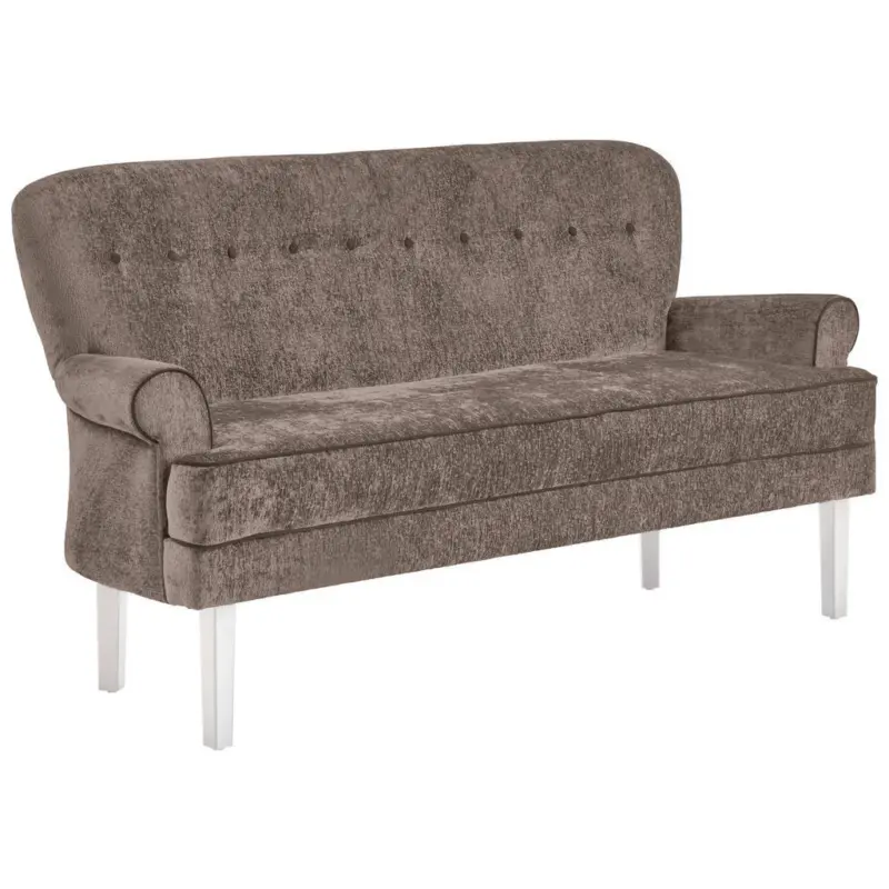 Sitzbank 180/91/75 cm in Taupe