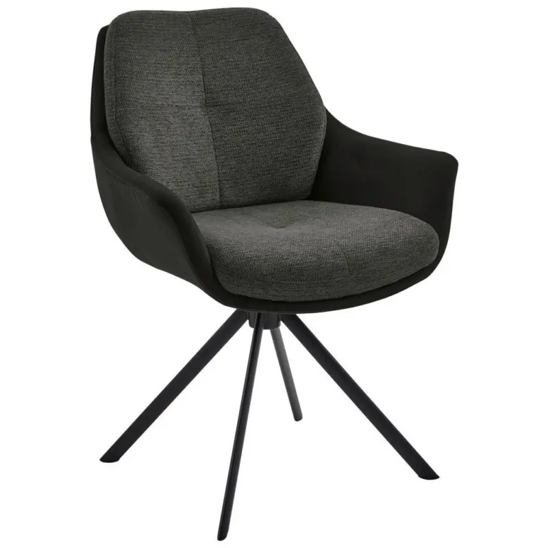 Armlehnstuhl Stoffauswahl, Typenauswahl, Sitzfl&auml;che 360&deg; drehbar, Gestellauswahl Webstoff, Mikrofaser