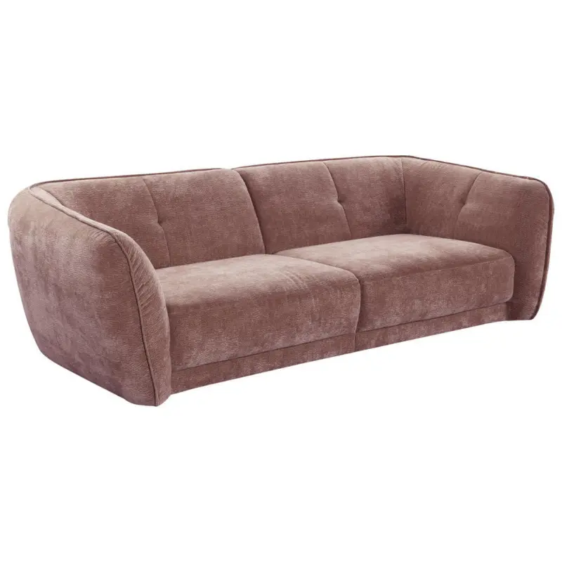 Bigsofa in Chenille Rosa