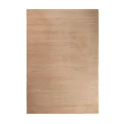 Hochflorteppich 120/170 cm Loft Hellbraun