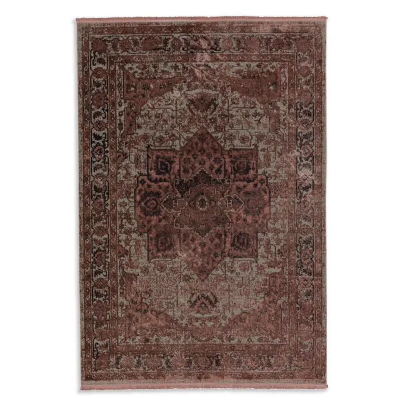 Webteppich 80/150 cm Velvet 6665/79 D.195 015 Altrosa