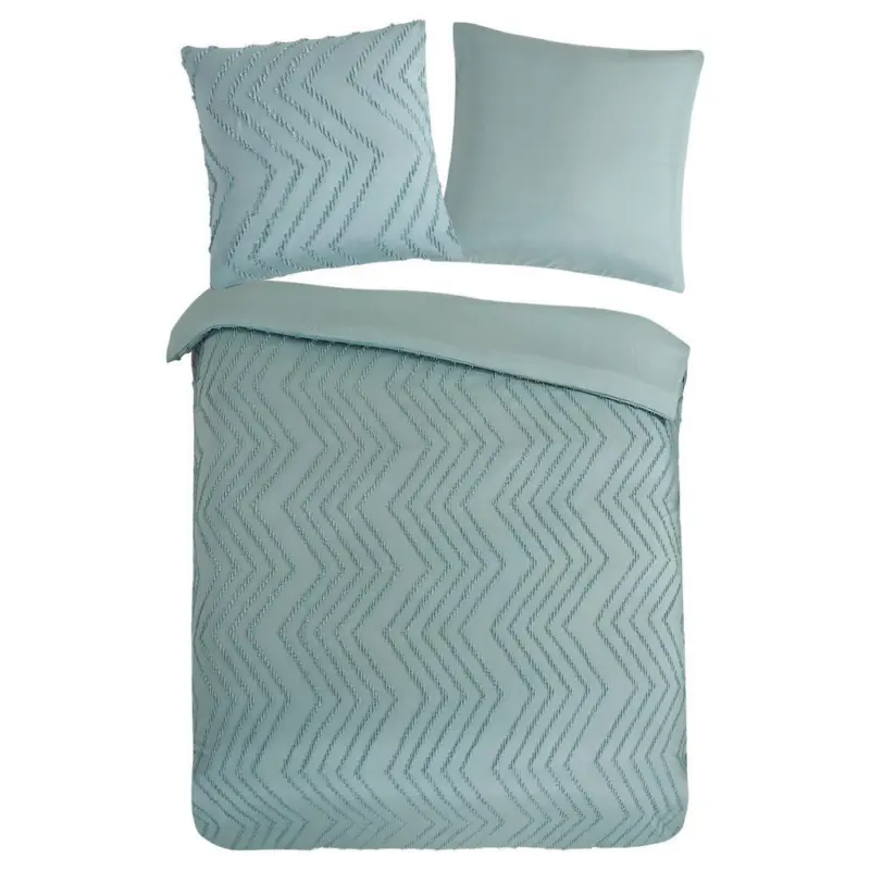 Bettw&auml;sche Zigzag Mikrofaser 135/200 cm