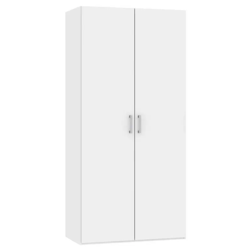 Dreht&uuml;renschrank in Wei&szlig;