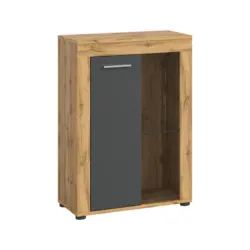 Vitrine in Anthrazit