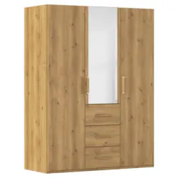 Dreht&uuml;renschrank in Eichefarben