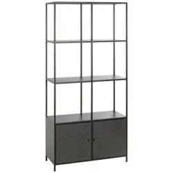 Regal 80/175/35 cm Schwarz