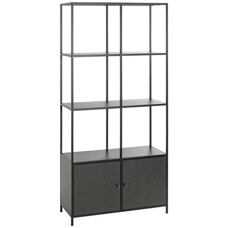 Regal 80/175/35 cm Schwarz