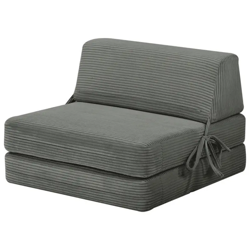 Schlafsessel Cleo in Cord Dunkelgrau