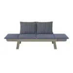 XXXLutz Lauterach - Ihr M&ouml;belhaus bei Bregenz Gartenbank 190/76/67 cm in Grau, Multicolor, Akaziefarben