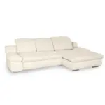 XXXLutz Lauterach - Ihr M&ouml;belhaus bei Bregenz Ecksofa in Chenille Creme 286/165 cm