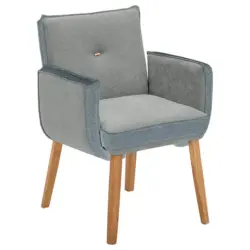 Armlehnstuhl Stoffauswahl, inklusive Armlehnen Webstoff, Mikrofaser