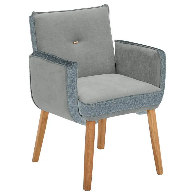 Armlehnstuhl Stoffauswahl, inklusive Armlehnen Webstoff, Mikrofaser