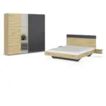 XXXLutz Lauterach - Ihr M&ouml;belhaus bei Bregenz Schlafzimmer in Dunkelgrau, Eiche Artisan