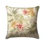 XXXLutz Lauterach - Ihr M&ouml;belhaus bei Bregenz Outdoor-Kissen in Gr&uuml;n, Orange, Rot, Wei&szlig; Blume 45/45 cm