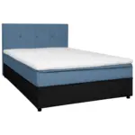 XXXLutz Lauterach - Ihr M&ouml;belhaus bei Bregenz Boxbett 180/200 cm in Schwarz, Hellblau