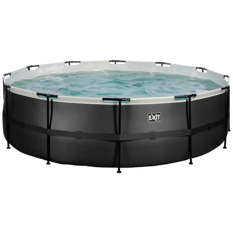 Pool Black 488/122 cm