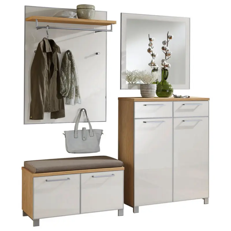 Garderobe 5-teilig in 180/195/40 cm