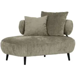 R&eacute;camiere Belisa in Chenille Taupe