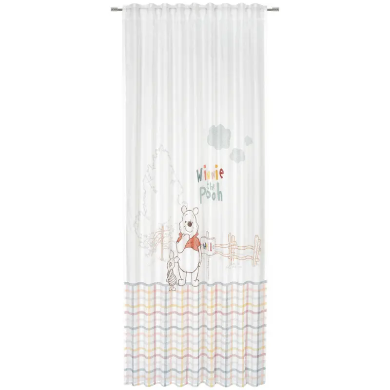 Kindervorhang halbtransparent 135/255 cm