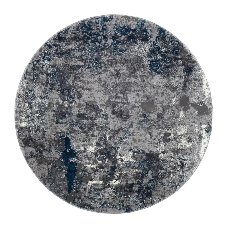 Vintage-Teppich 240 cm Timeline Quantum Grau, Petrol