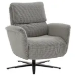 XXXLutz Lauterach - Ihr M&ouml;belhaus bei Bregenz Relaxsessel in Textil Grau, Schwarz, Silberfarben